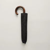 Hermes Black Pluie de H Folding Umbrella in Jacquard Canvas