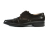 Prada Moro Brown Spazzolato Oparo Derby Shoes