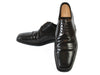 Prada Moro Brown Spazzolato Oparo Derby Shoes