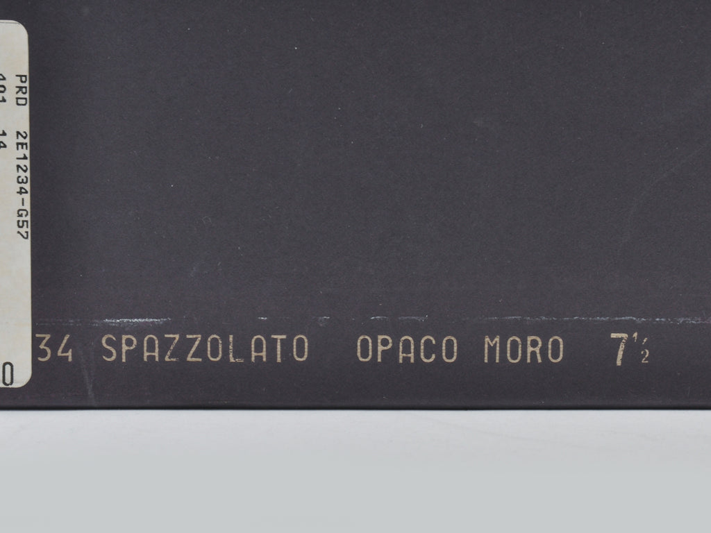 Prada Moro Brown Spazzolato Oparo Derby Shoes