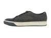 Lanvin Dark Grey Alligator Embossed Sneakers