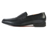 Hermes Black Leather Loafers