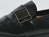 Prada Black Buckle Loafers