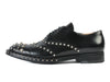 Prada Black Studded Oxford Shoes