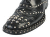 Prada Black Studded Oxford Shoes