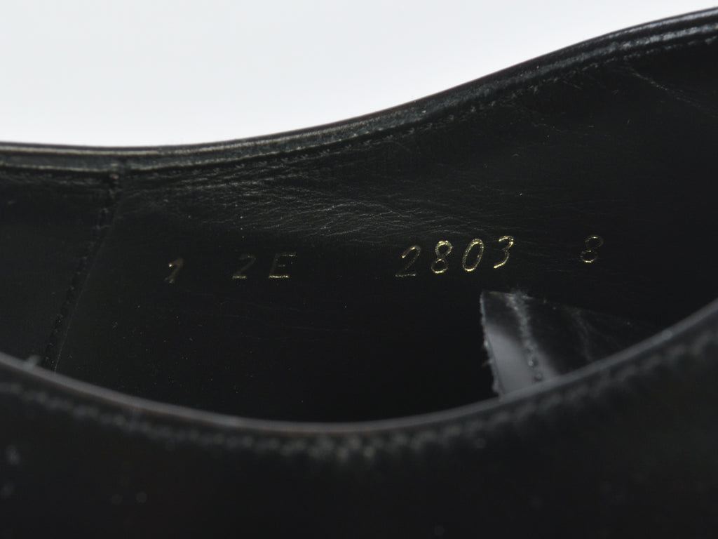 Prada Black Studded Oxford Shoes