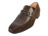 Salvatore Ferragamo Auburn Brown Calf Suede Rodeo Loafers