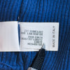 Brunello Cucinelli Blue Ribbed Cotton Crew Neck Sweater