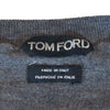 Tom Ford Grey Wool Crew Neck Sweater