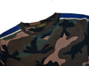 Valentino Stripe Sleeve Camo Crew Neck Sweatshirt