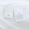 Brunello Cucinelli Ivory Cotton Crew Neck Sweatshirt
