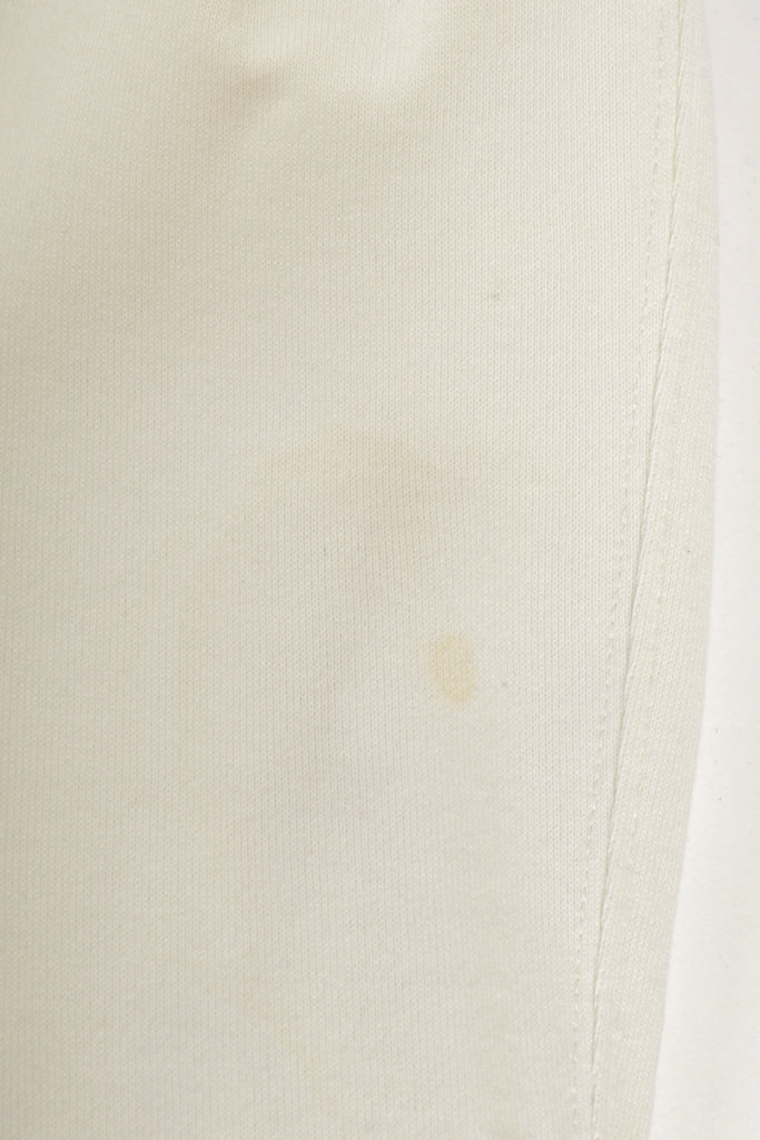 Brunello Cucinelli Ivory Cotton Crew Neck Sweatshirt