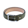 Di Bianco Green Suede Belt