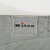 Kiton Grey Button Fly Chinos