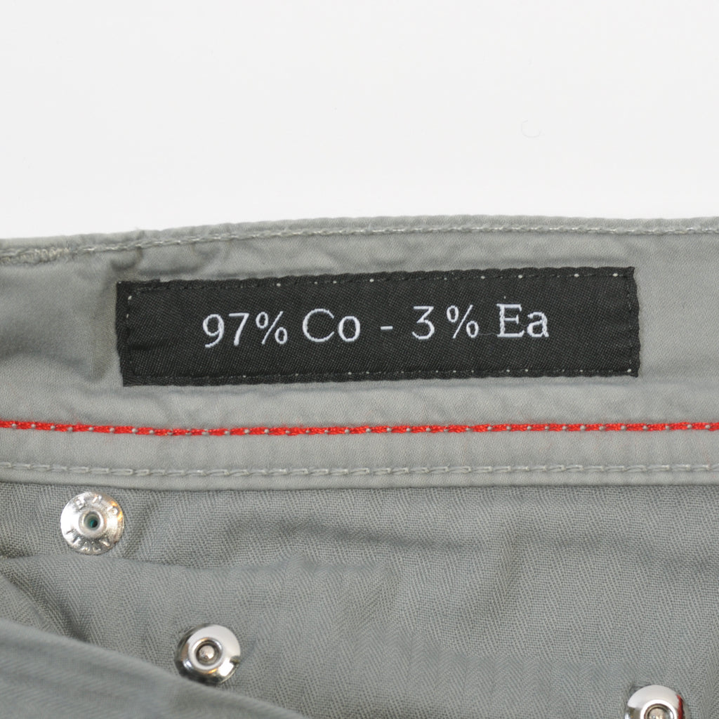Kiton Grey Button Fly Chinos