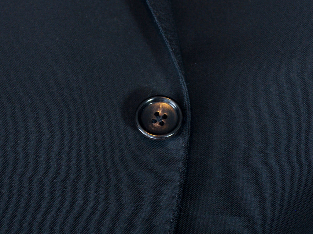 Tom Ford Black Wool Peak Lapel Suit