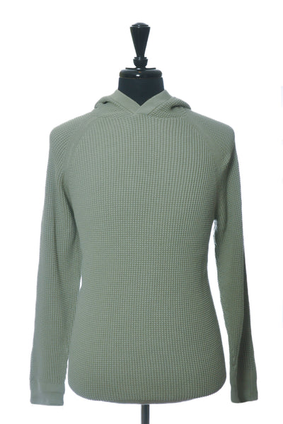 Reigning Champ Green Supima Cotton Waffle Knit Hoodie
