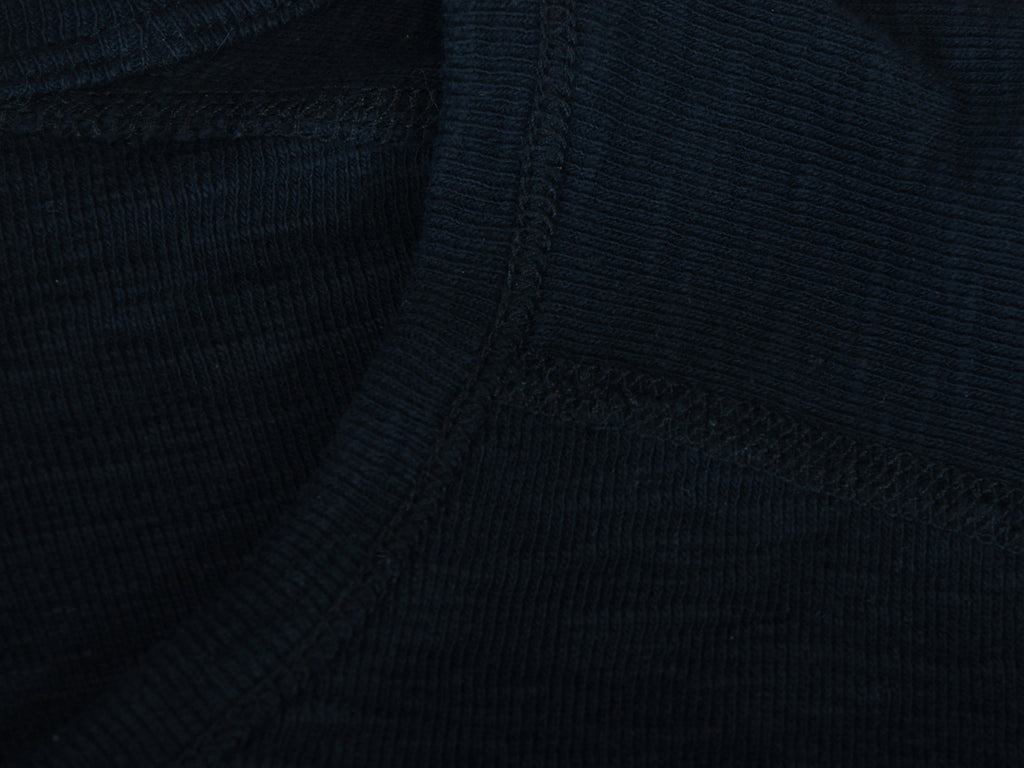 Wings + Horns Black Crew Neck Knit