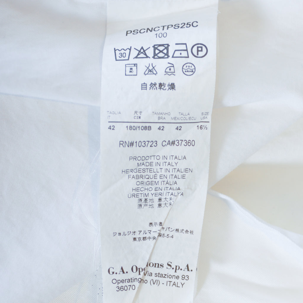 Giorgio Armani White Dress Shirt