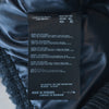 Prada Charcoal Grey Cashmere Blend Knit Down Jacket
