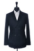 Edmonton Consignment Harris Wharf Black Flannel Double Breasted Blazer