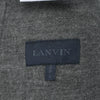 Lanvin Charcoal Grey Pleated Drawstring Trousers