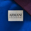 Armani Collezioni Merlot Cotton Jersey Twill Jacket