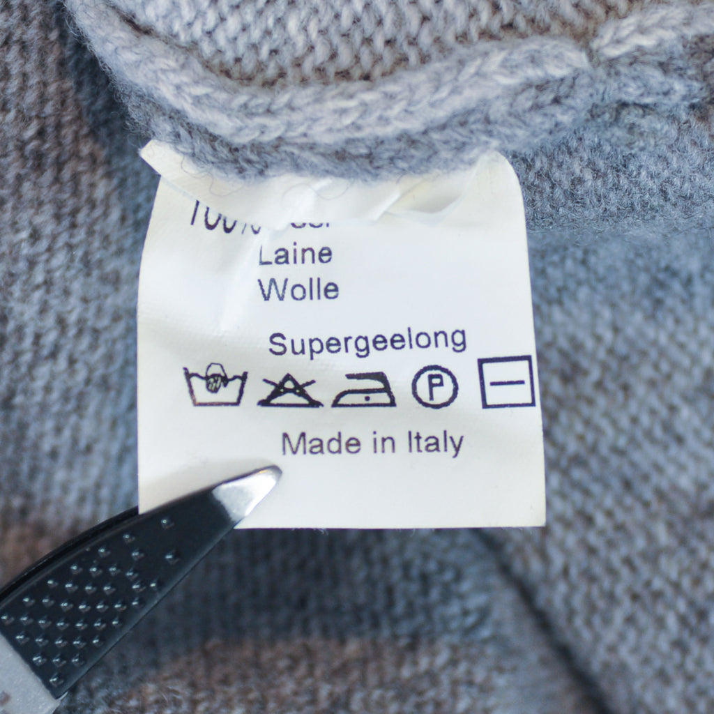 Panicale Grey Color Block Supergeelong Quarter Zip