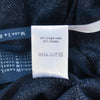 Harris Wharf London Navy Blue Check Unstructured Blazer