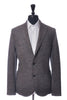 Harris Wharf London Grey Twill Unstructured Blazer