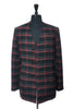KaaDiki Red on Green Check Coat