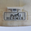 Hermes Navy Beige Cotton Baseball Cap