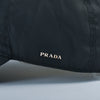 Prada Black Nylon Baseball Hat
