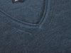 John Varvatos Dark Grey Merino Wool Blend V-Neck Sweater