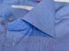 Eton NWT Dotted Blue Brighton Contemporary Fit Shirt
