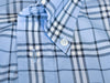 Burberry London NWOT Blue Nova Check Button Down Shirt