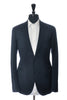 Lardini Navy Blue Stretch Wool Suit