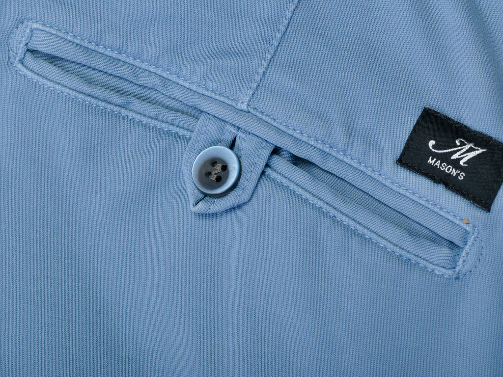Mason’s Light Blue Torino Jersey Pants