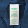 John Smedley Blue Merino Wool Crew Neck Sweater