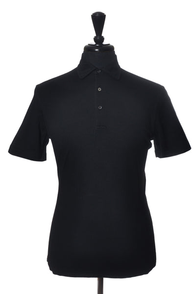 Aspesi Black Polo Shirt