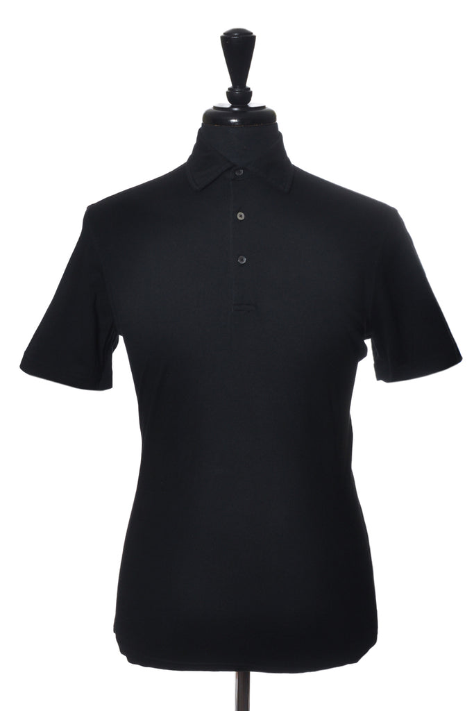 Aspesi Black Polo Shirt