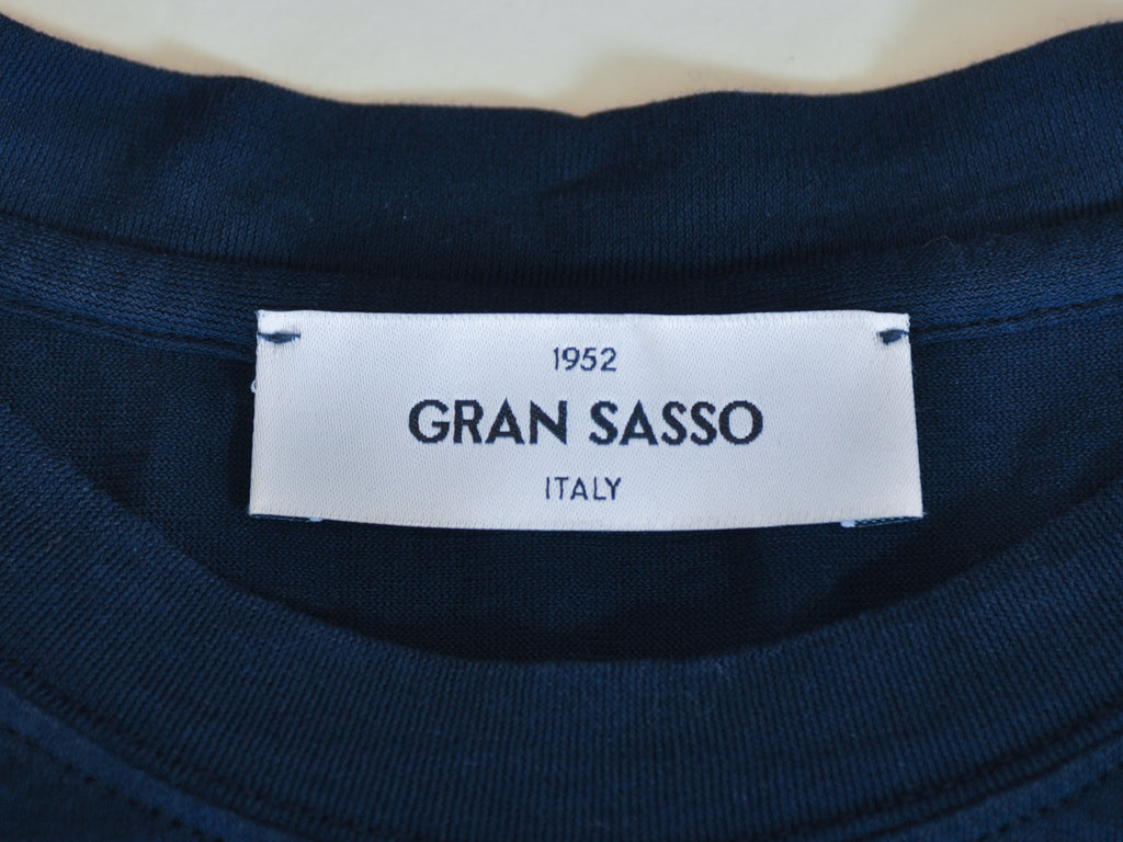 Gran Sasso Navy Blue T-Shirt