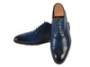 Paradigma Navy Blue Cap Toe Oxfords