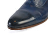 Paradigma Navy Blue Cap Toe Oxfords