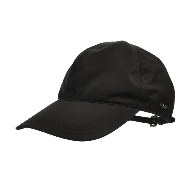 Prada Black Nylon Baseball Hat