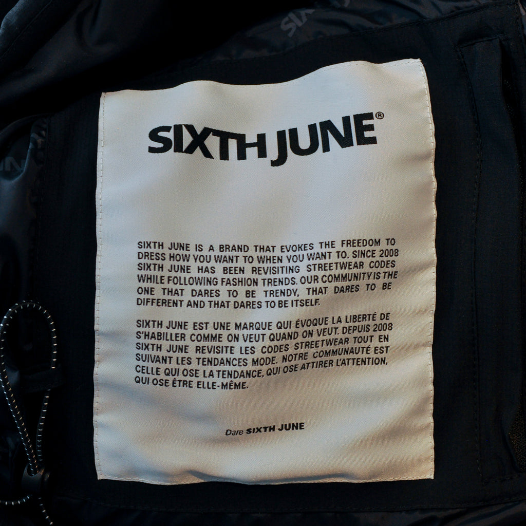 Sixth of June Black Tactical Puffer Vest