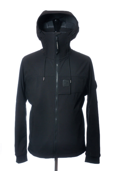 C.P. Company Black Technical Soft Shell Jacket