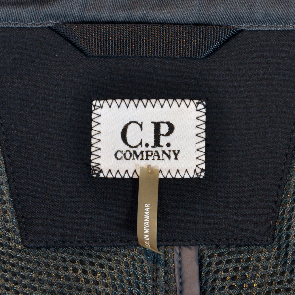 C.P. Company Black Technical Soft Shell Jacket
