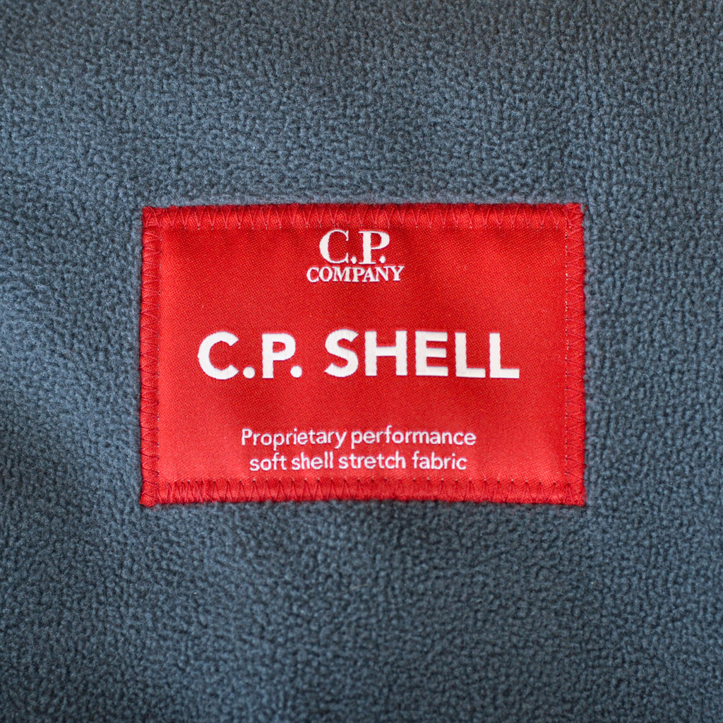 C.P. Company Black Technical Soft Shell Jacket