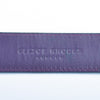 Elliot Rhodes Blue Embossed Leather Belt